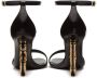 Dolce & Gabbana Baroque DG 105mm leather sandals Black - Thumbnail 3