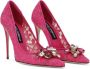 Dolce & Gabbana Belucci 90mm lace pumps Pink - Thumbnail 2