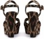 Dolce & Gabbana Bianca 90mm wedge sandals Brown - Thumbnail 3