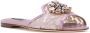 Dolce & Gabbana Rainbow Lace brooch-detail sandals Pink - Thumbnail 2
