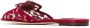 Dolce & Gabbana Rainbow Lace brooch-detail sandals Red - Thumbnail 3