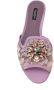 Dolce & Gabbana Rainbow Lace brooch-detail sandals Pink - Thumbnail 4