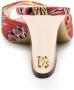 Dolce & Gabbana Broc peep-toe 75mm sandals Red - Thumbnail 2