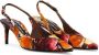 Dolce & Gabbana brocade leather slingback pumps Orange - Thumbnail 2