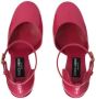 Dolce & Gabbana 145mm patent leather platform pumps Pink - Thumbnail 4
