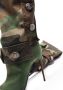 Dolce & Gabbana camouflage-pattern pointed-toe boots Green - Thumbnail 4
