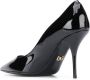 Dolce & Gabbana Cardinale polished leather pumps Black - Thumbnail 3
