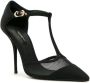 Dolce & Gabbana Cardinale T-strap mesh sandals Black - Thumbnail 2