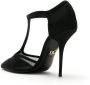 Dolce & Gabbana Cardinale T-strap mesh sandals Black - Thumbnail 3