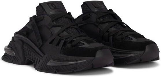 Dolce & Gabbana chunky-sole slip-on sneakers Black