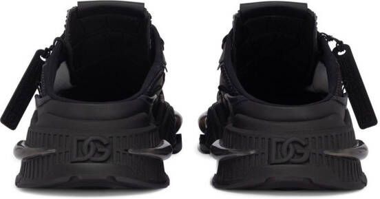 Dolce & Gabbana chunky-sole slip-on sneakers Black