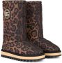 Dolce & Gabbana City leopard-print boots Brown - Thumbnail 2