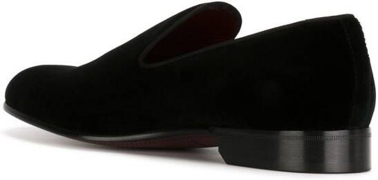 Dolce & Gabbana classic velvet slippers Black