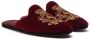 Dolce & Gabbana coat of arms-embroidered slippers - Thumbnail 2