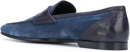 Dolce & Gabbana colour block loafers Blue