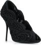 Dolce & Gabbana Cordonetto lace peep-toe pumps Black - Thumbnail 2