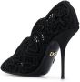 Dolce & Gabbana Cordonetto lace peep-toe pumps Black - Thumbnail 3