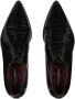 Dolce & Gabbana crocodile-embossed Derby shoes Black - Thumbnail 3