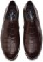 Dolce & Gabbana crocodile-embossed leather loafers Brown - Thumbnail 4