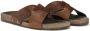 Dolce & Gabbana distressed leather slides Brown - Thumbnail 2