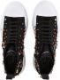 Dolce & Gabbana crystal embellished high-top sneakers Black - Thumbnail 4