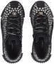 Dolce & Gabbana crystal-embellished lace-up sneakers Black - Thumbnail 4