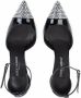 Dolce & Gabbana crystal-embellished leather pumps Black - Thumbnail 4