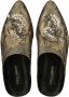 Dolce & Gabbana embellished jacquard slippers Gold - Thumbnail 4