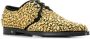Dolce & Gabbana embroidered suede derby shoes Gold - Thumbnail 2