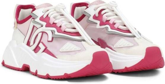 Dolce & Gabbana Day Master panelled sneakers Pink