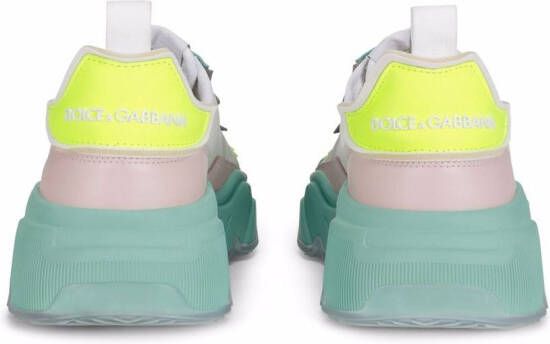 Dolce & Gabbana Daymaster low-top chunky sole sneakers Green
