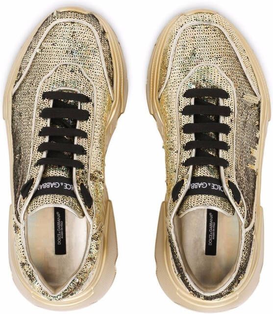 Dolce & Gabbana Daymaster low-top sneakers Gold