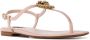 Dolce & Gabbana Devotion leather thong sandals Pink - Thumbnail 2