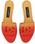 Dolce & Gabbana DG-appliqué ombré slippers Orange - Thumbnail 4