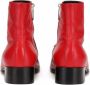 Dolce & Gabbana DG-buckle leather ankle boots Red - Thumbnail 3