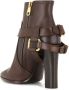 Dolce & Gabbana DG buckled ankle booties Brown - Thumbnail 3