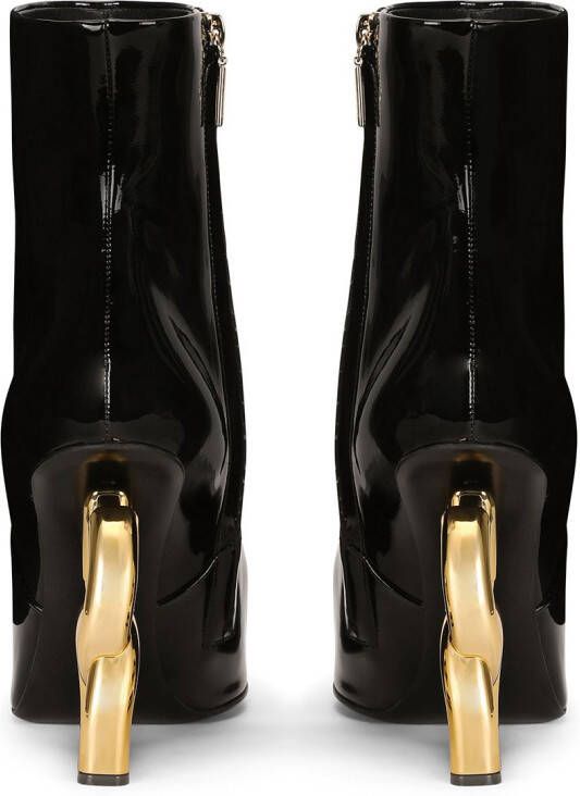 Dolce & Gabbana DG-heel boots Black