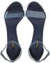 Dolce & Gabbana DG heel patchwork sandals Blue - Thumbnail 4