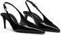 Dolce & Gabbana DG logo-buckle slingback pumps Black - Thumbnail 2