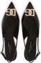 Dolce & Gabbana DG logo leather slingback pumps Black - Thumbnail 4