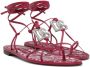 Dolce & Gabbana DG-logo strappy sandals Red - Thumbnail 2