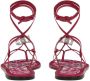 Dolce & Gabbana DG-logo strappy sandals Red - Thumbnail 3