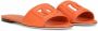 Dolce & Gabbana DG-logo leather sandals Orange - Thumbnail 2