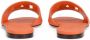 Dolce & Gabbana DG-logo leather sandals Orange - Thumbnail 3