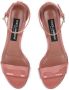 Dolce & Gabbana DG patent-leather sandals Pink - Thumbnail 4