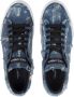 Dolce & Gabbana distressed denim low-top sneakers Blue - Thumbnail 4