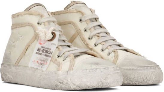 Dolce & Gabbana lace-up mid-top sneakers Neutrals