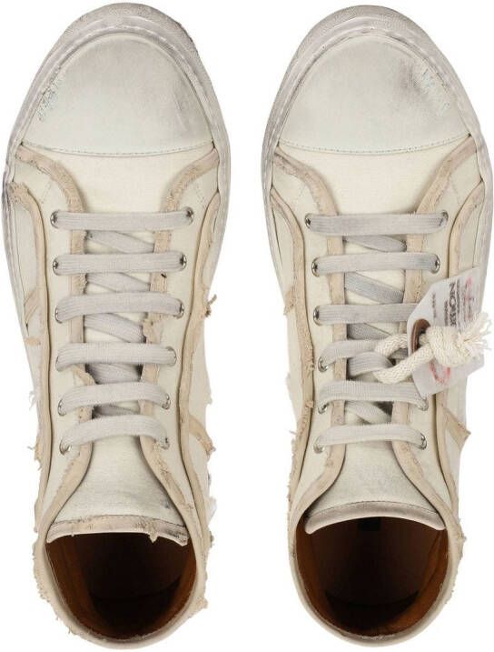 Dolce & Gabbana lace-up mid-top sneakers Neutrals