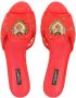 Dolce & Gabbana embellished-detail slip-on sandals Red - Thumbnail 4