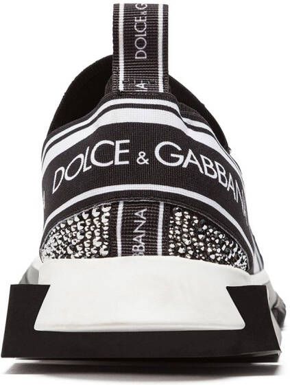 Dolce & Gabbana embellished Sorrento sneakers Black